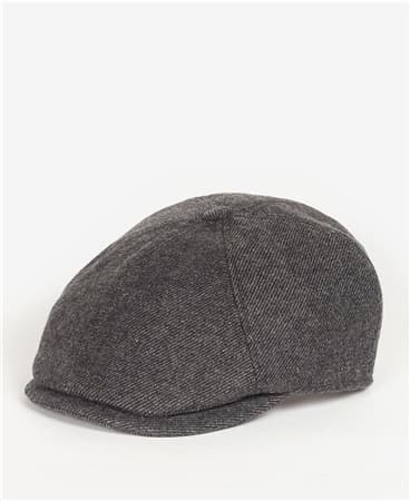 Barbour Claymore Baker Boy Cap - Grey - XL