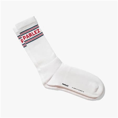 Parlez Onere Sports Socks - White - One