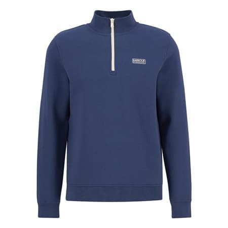 Barbour International B.Intl Clipper Funnel Neck Sweatshirt - Blue - XL