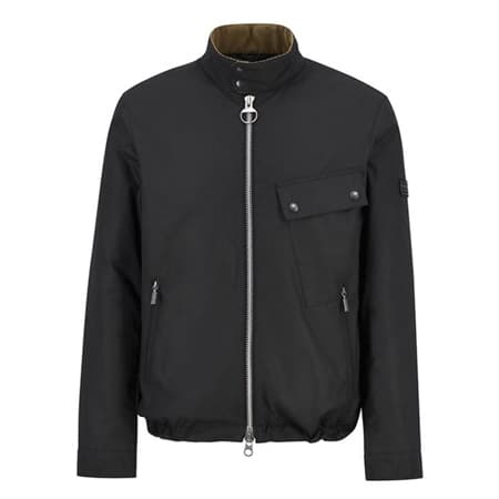 Barbour International B.Intl Chard Wax Jacket - Black - M