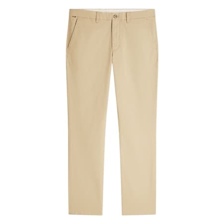 Tommy Hilfiger Denton Micro Print Straight Leg Chinos - Beige - 38/34