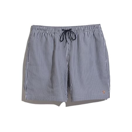 Farah Colbert Seersucker Shorts - Navy - XS