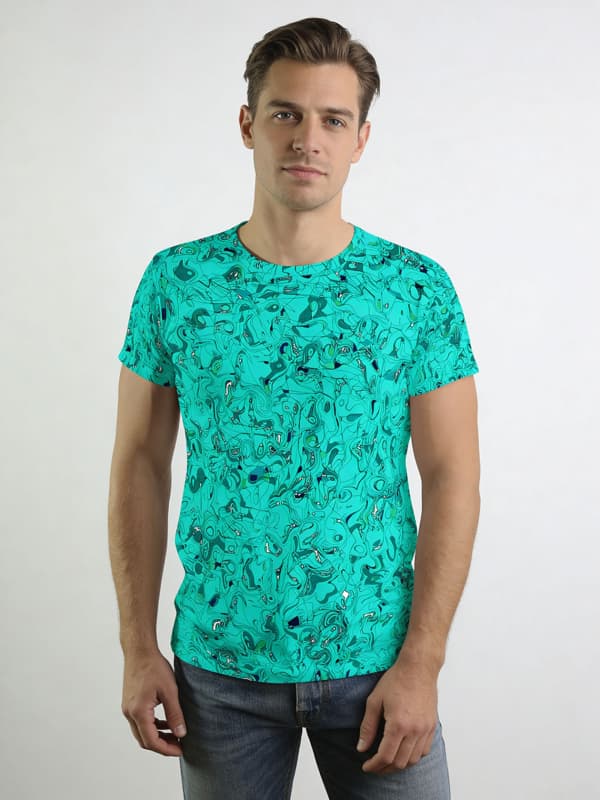 T Shirt Herren GRAVUR MINT von GERMENS