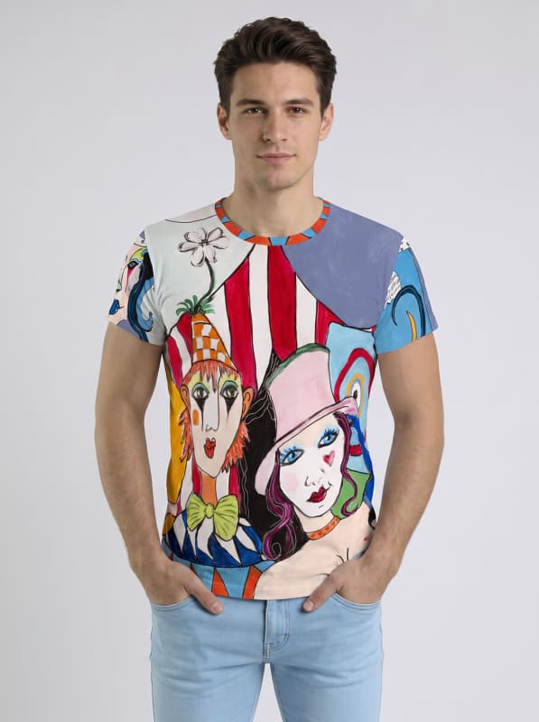 T Shirt Herren ZIRKUSLEBEN von GERMENS