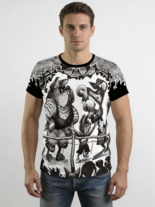 T Shirt Herren DOGFIGHT von GERMENS