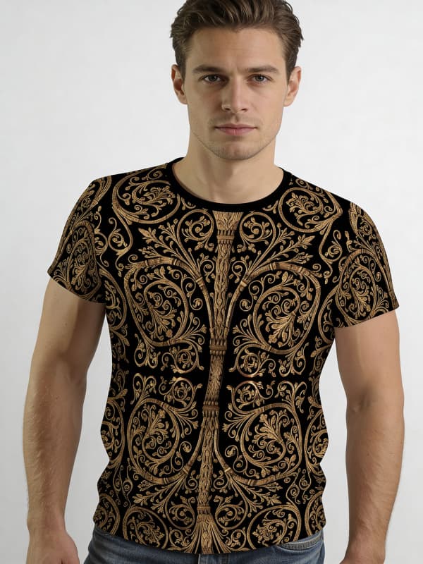T Shirt Herren PORTE PARIS NOTRE DAME von GERMENS