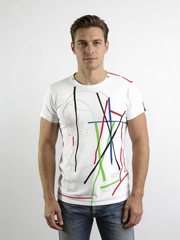 T Shirt Herren TAPE IT OR LEAVE IT von GERMENS