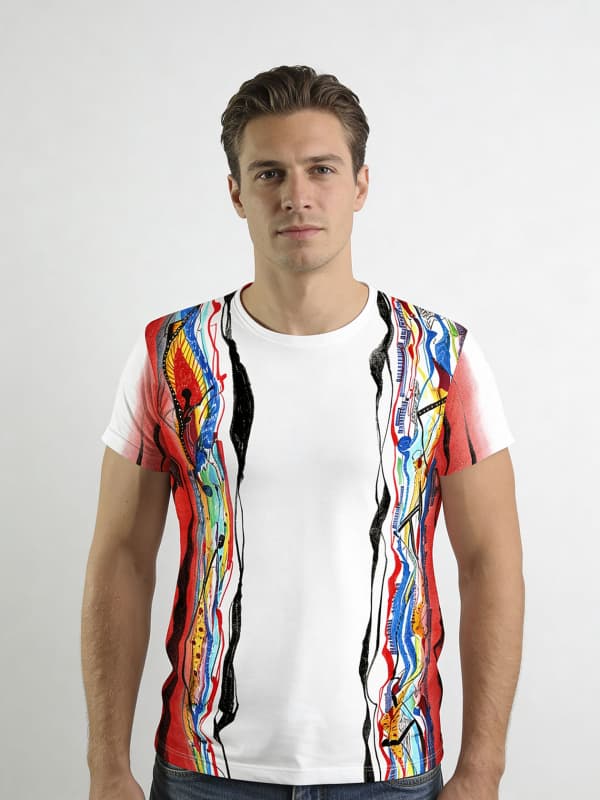 ROTER ZAUBER - Herren TShirt Rundhals - GERMENS