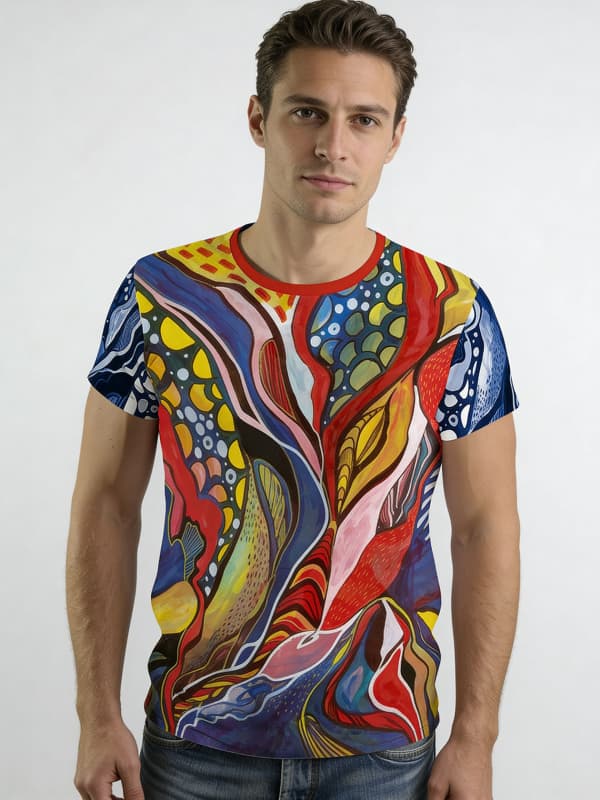 T Shirt Herren MYSTERIAL von GERMENS
