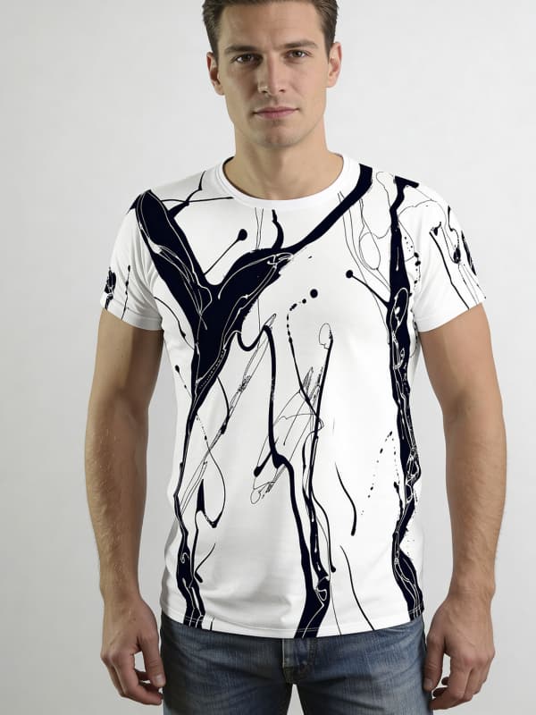 T Shirt Herren LEBENSADER SCHIMMEL von GERMENS