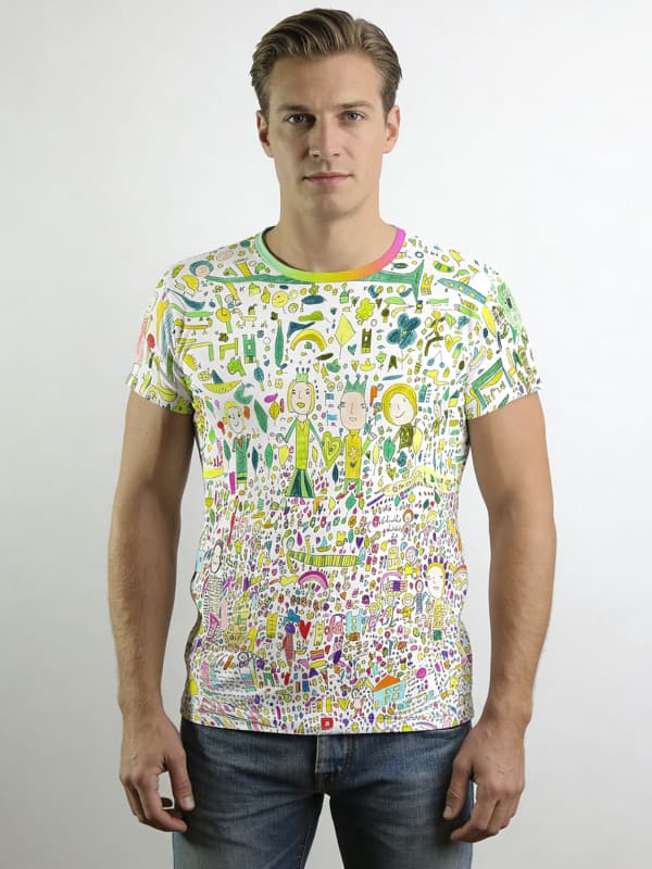 T Shirt Herren KÖNIGREICH GLÜCK von GERMENS