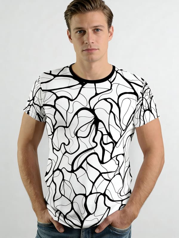 T Shirt Herren NETWORK SIGNI von GERMENS