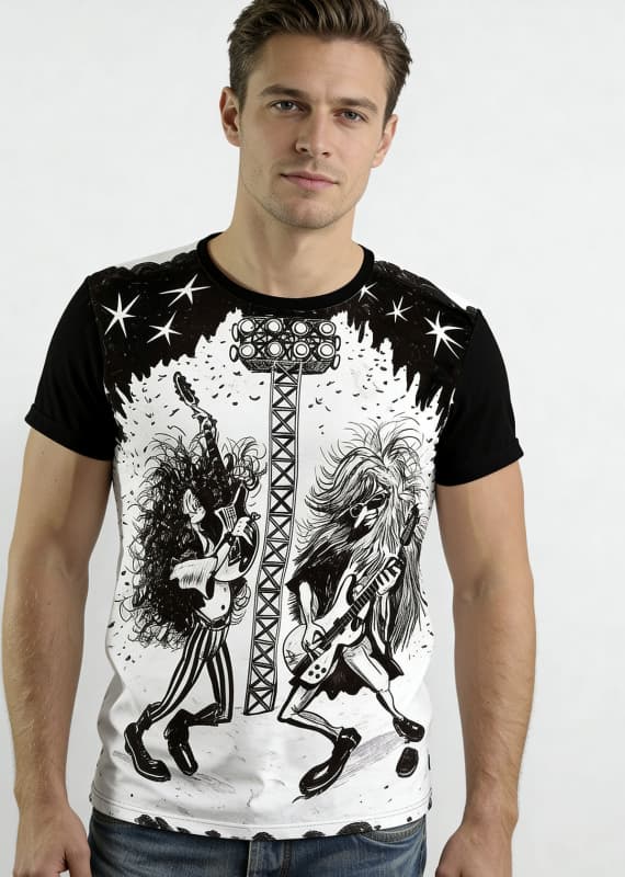 T Shirt Herren WHOLE LOTTA SMOKE von GERMENS