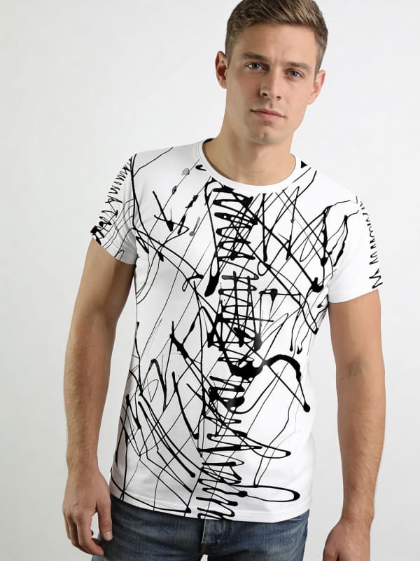 T Shirt Herren DENADA WHITE von GERMENS