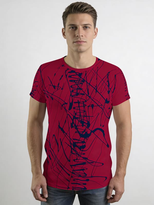 T Shirt Herren DENADA RED von GERMENS