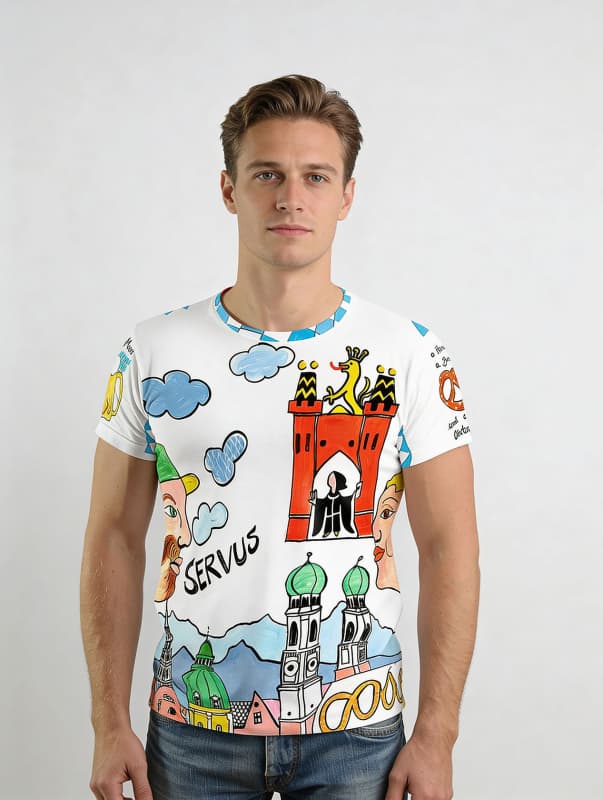 T Shirt Herren WIESNGAUDI von GERMENS