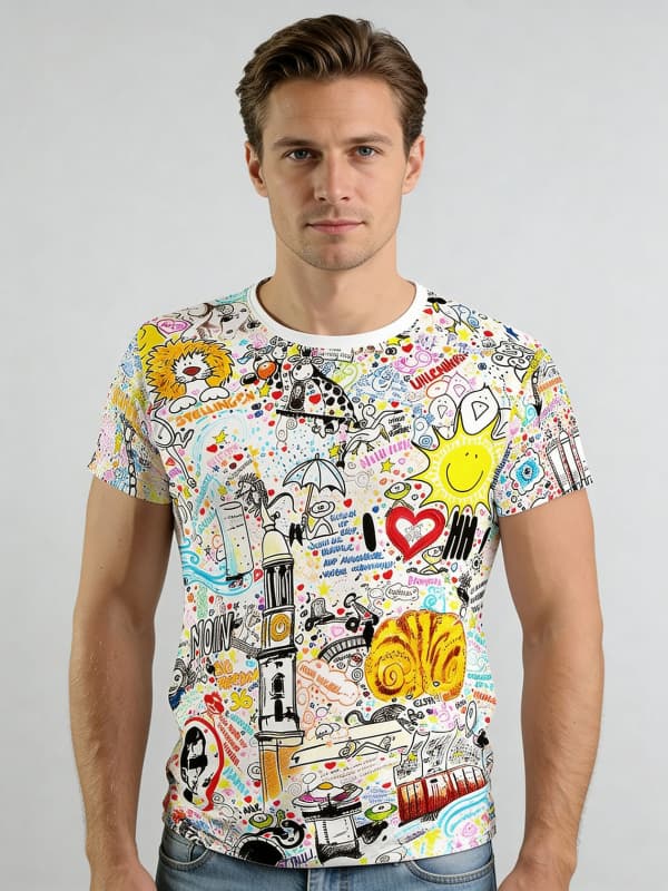 T Shirt Herren I LOVE HAMBURG von GERMENS