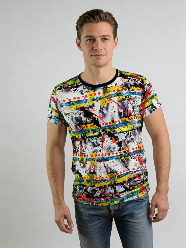 T Shirt Herren DREI LEBENSWEGE von GERMENS