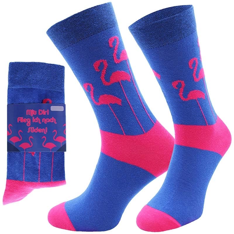 PINK FLAMINGO - Bunte Socken - Unisex