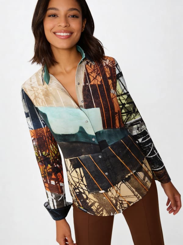 NEW YORK FACTORY - Coole Bluse - GERMENS