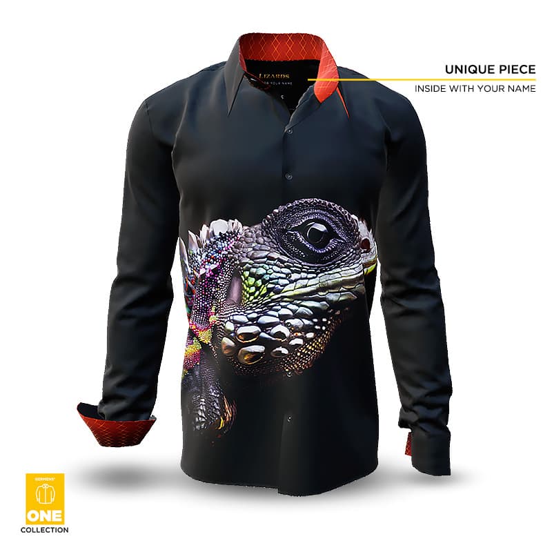LIZARD 1 - Unikat Hemd - GERMENS