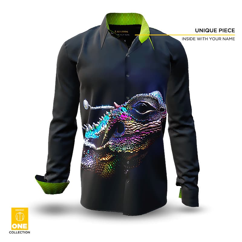 LIZARD 2 - Unikat Hemd - GERMENS