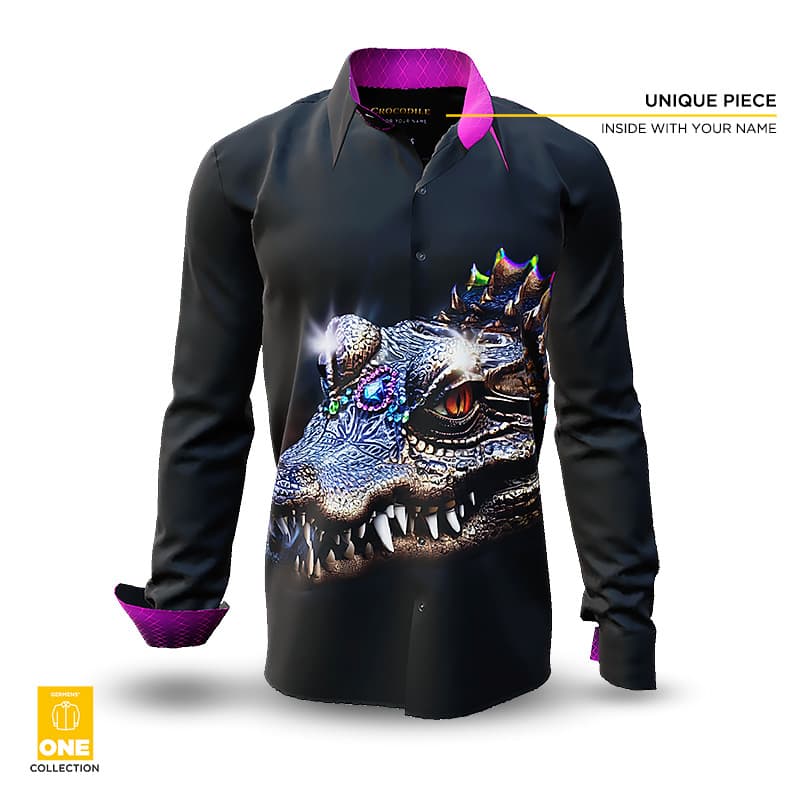 CROCODILE 2 - Unikat Hemd - GERMENS