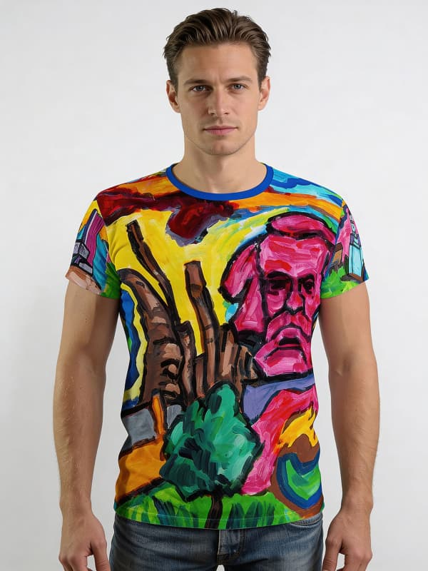 T Shirt Herren WELCOME CHEMNITZ 2025 von GERMENS