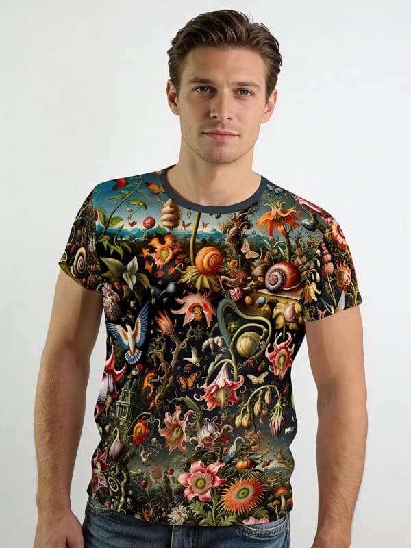 T Shirt Herren FLORA PHANTASTICA von GERMENS