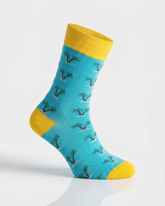 KOMM AUF MEINE INSEL - Bunte Socken - Unisex