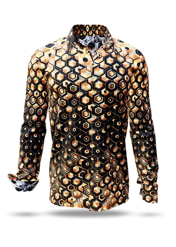 Hemden Herren HEXAGON KUPFER von GERMENS