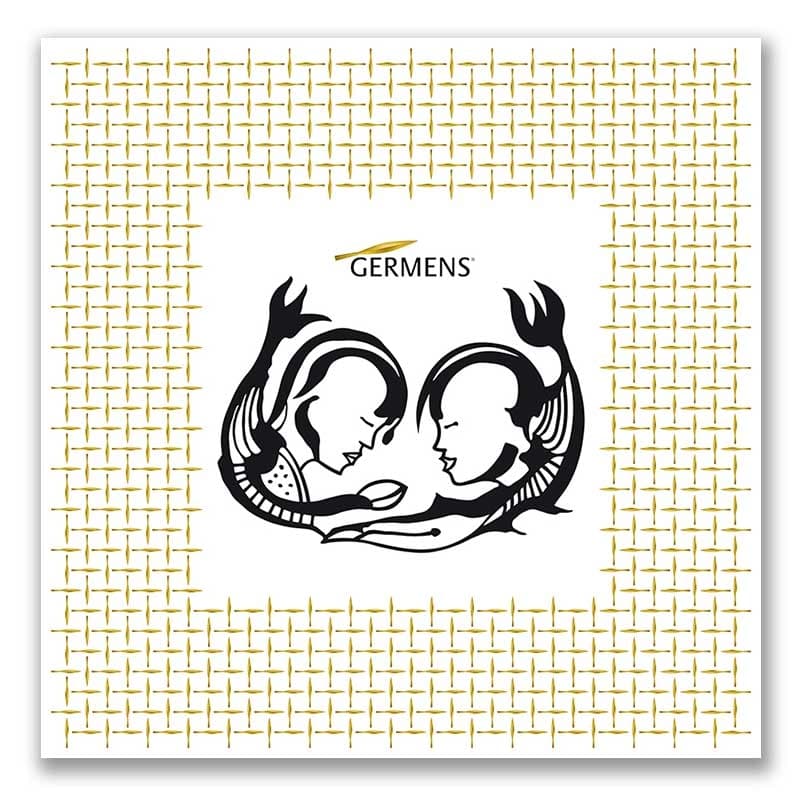 PÄRCHEN - Helles Seidentuch - GERMENS