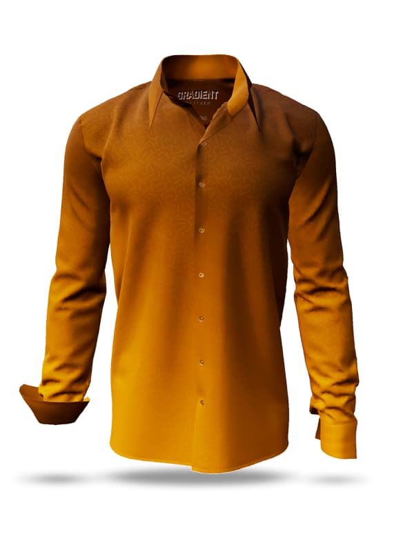 Hemden Herren GRADIENT MUSTARD von GERMENS
