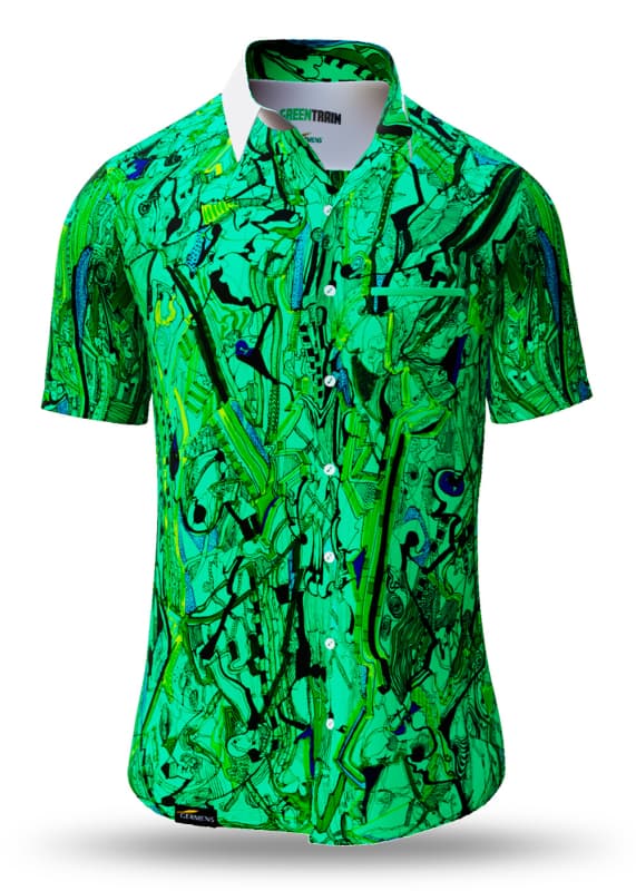 Sommerhemd Herren GREENTRAIN von GERMENS