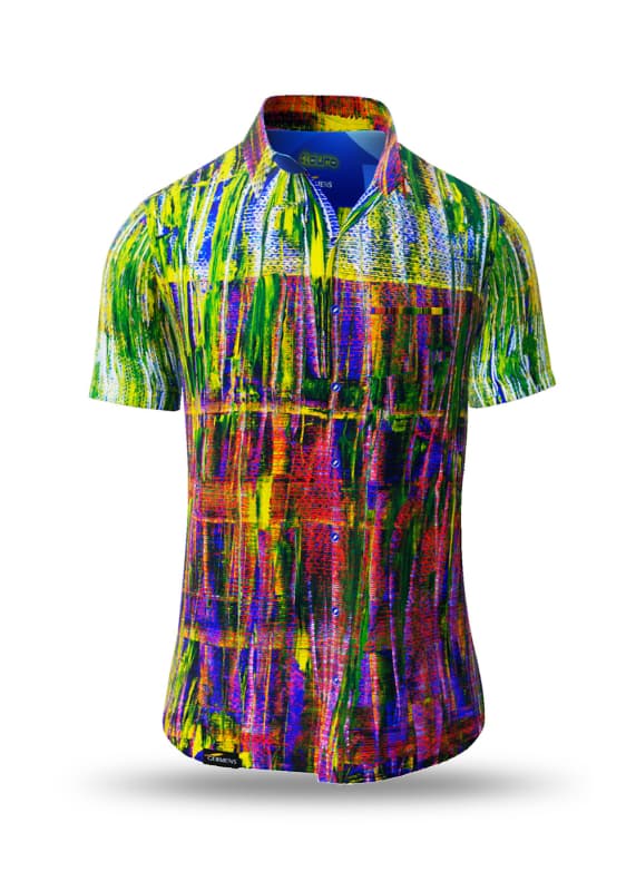 Kurzarmhemd Herren Sommer FLUORO von GERMENS