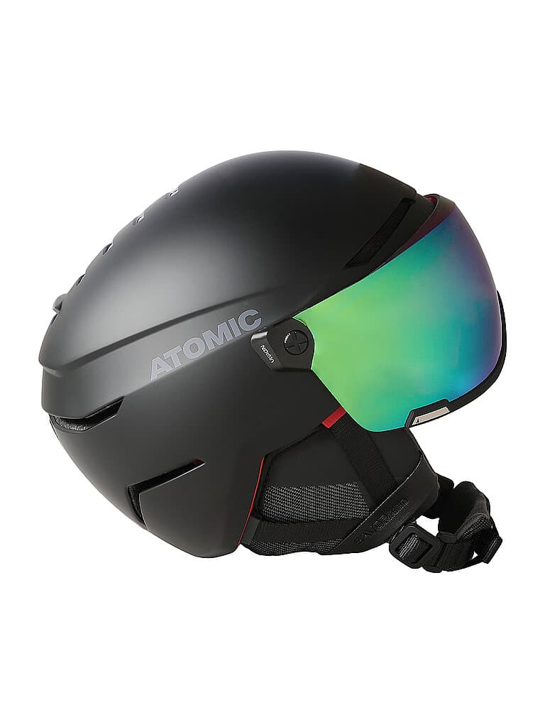 ATOMIC Skihelm Savor Visor Stereo schwarz | 51-55CM