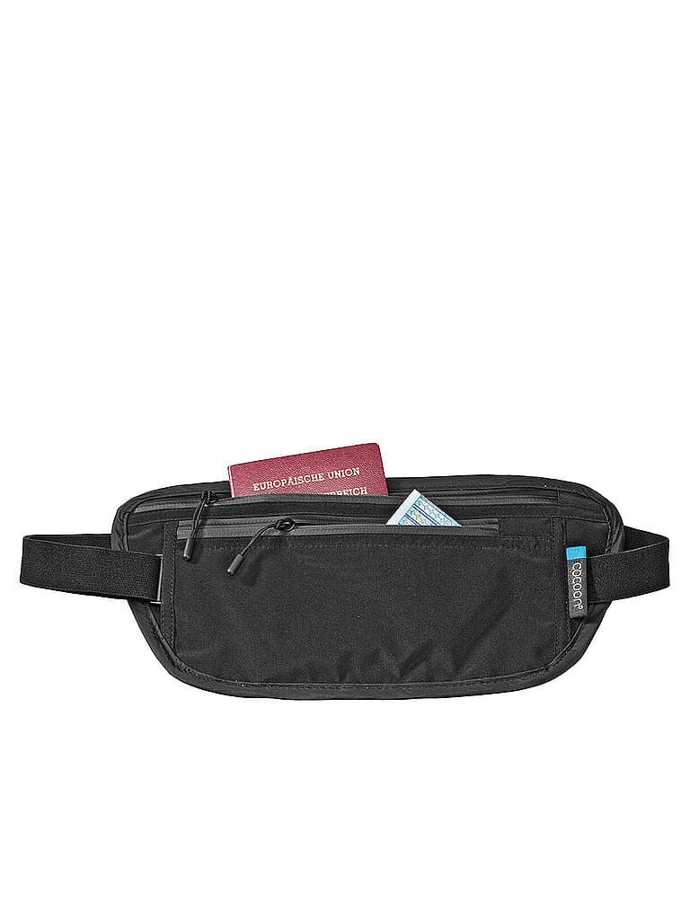 COCOON Secret Waist Wallet Silk schwarz