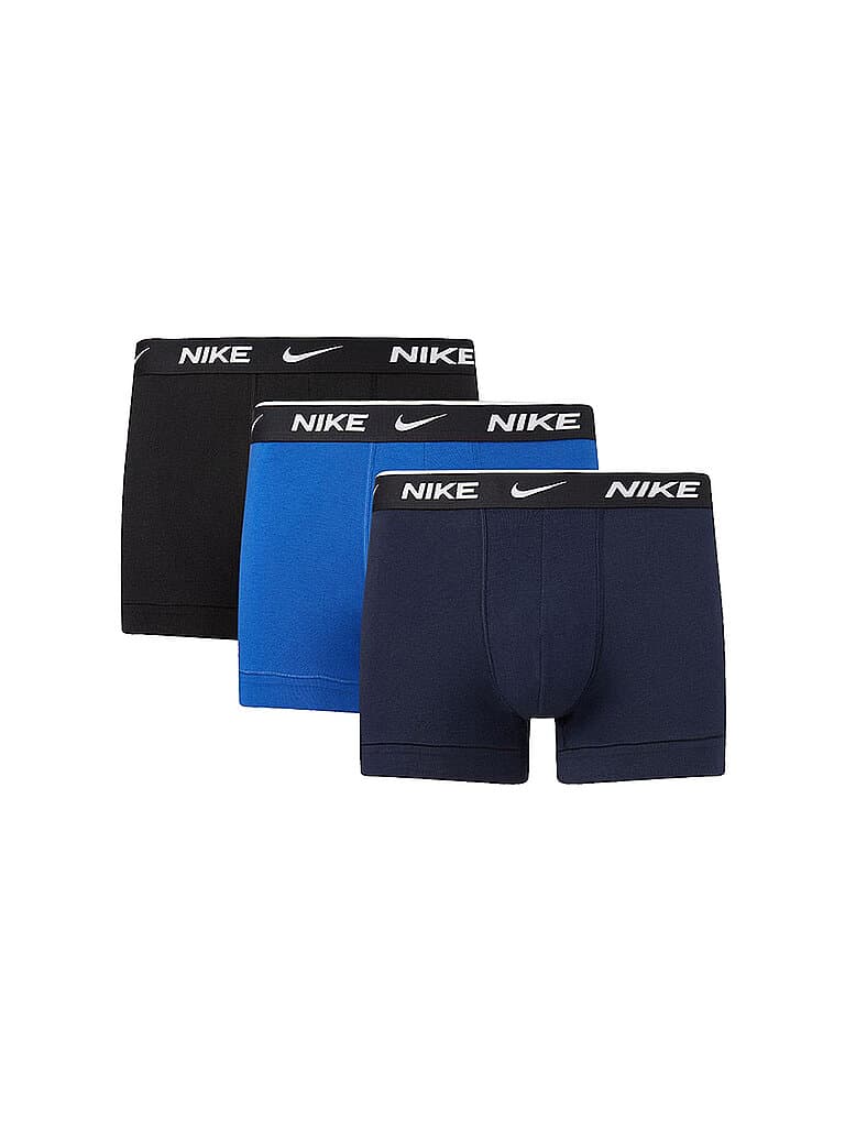 NIKE UNDERWEAR Herren Boxershort Trunk 3er Pkg. blau | XL