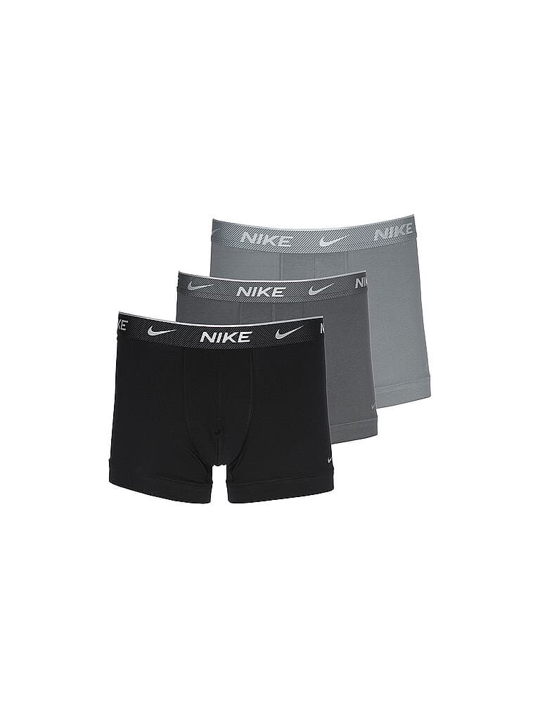 NIKE UNDERWEAR Herren Boxershort Trunk 3er Pkg. grau | S