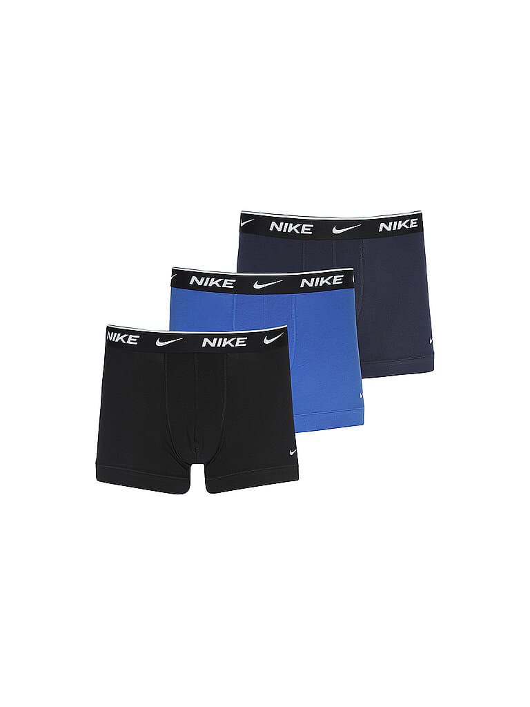 NIKE UNDERWEAR Herren Boxershort Trunk 3er Pkg. blau | XL