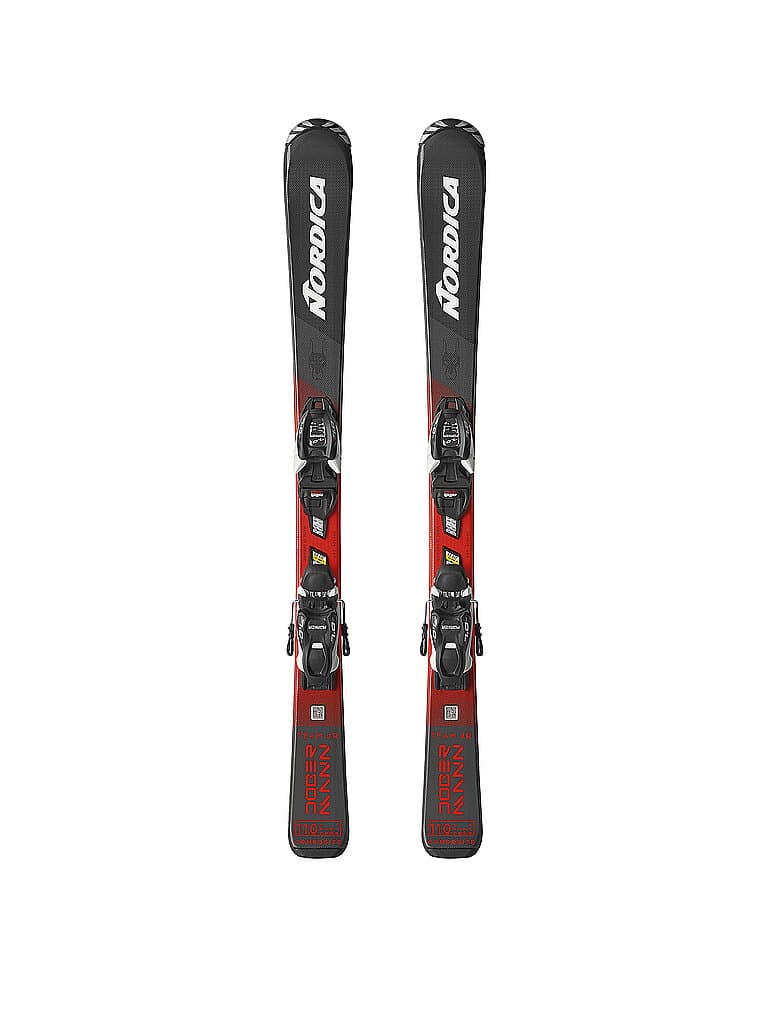 NORDICA Kinderski Set Team J R FDT (100-120) + JR 4.5 FDT schwarz | 120