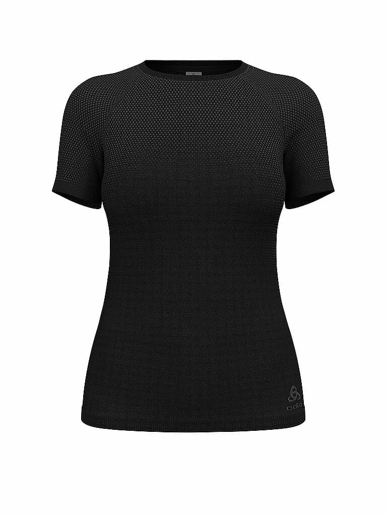 ODLO Damen Laufwäsche Shirt Performance Light Base Layer schwarz | XL