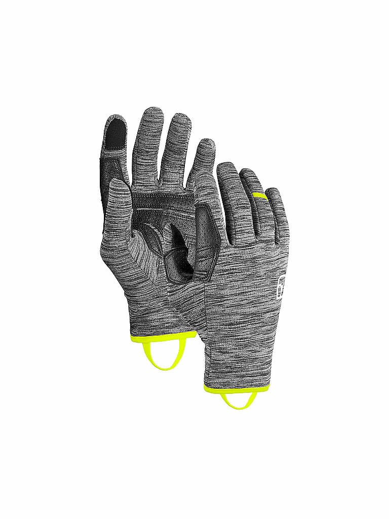 ORTOVOX Herren Fleecehandschuhe Fleece Light grau | XS