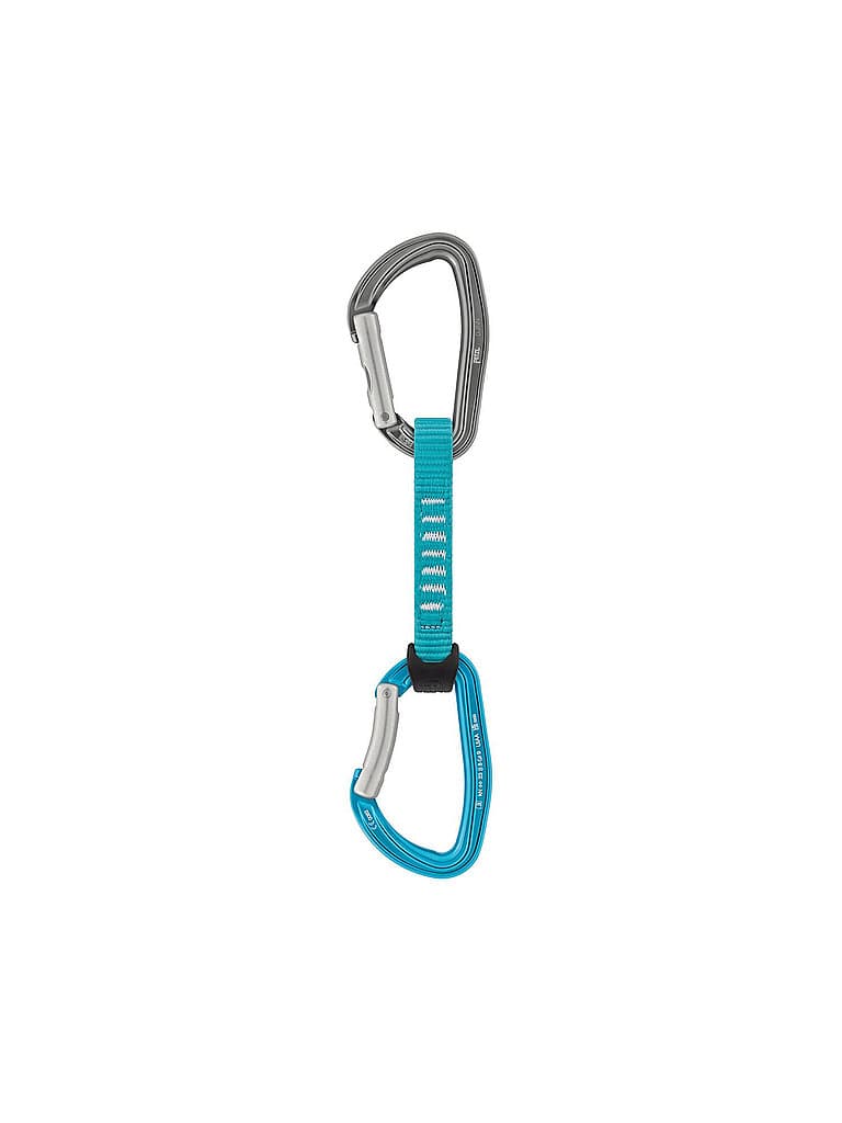 PETZL Expressset Djinn Axess 6er Pack 11cm türkis | 11CM
