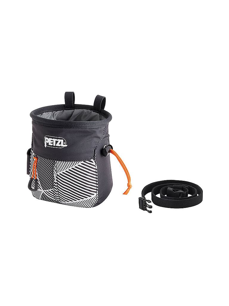 PETZL Chalkbag Sakapoche schwarz