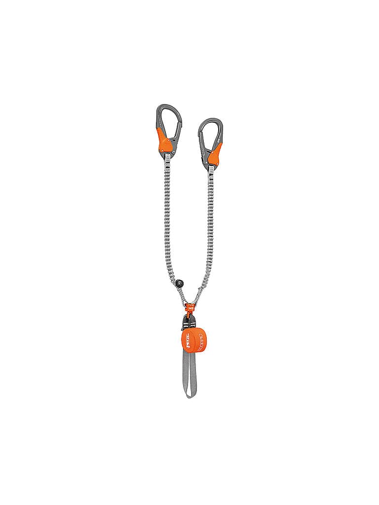 PETZL Klettersteigset Scorpio Eashook SW grau