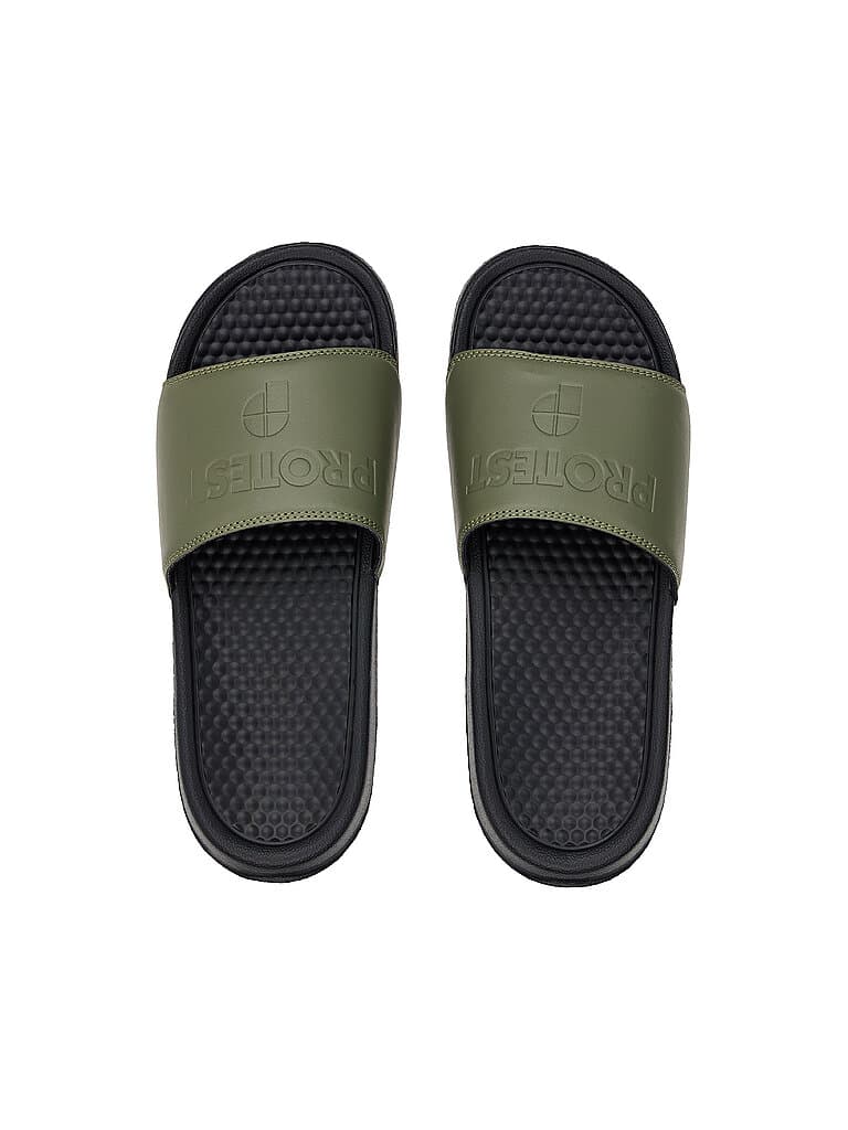 PROTEST Herren Badepantoffeln PRTBERDEN olive | 43