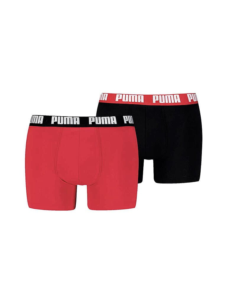 PUMA Herren Boxershort Everyday Basic 2er Pkg. rot | XL