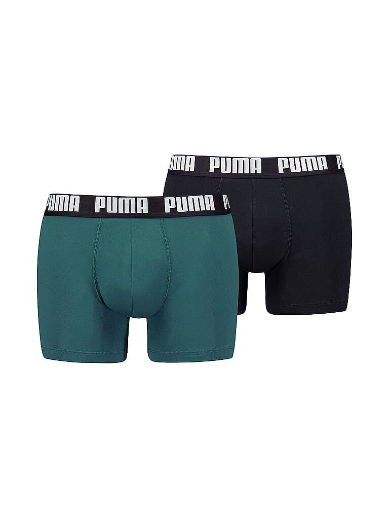 PUMA Herren Boxershort Everyday Basic 2er Pkg. petrol | M