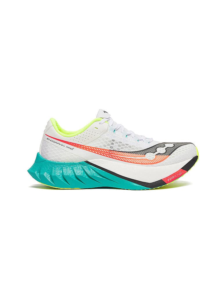SAUCONY Herren Wettkampf Laufschuhe Endorphin Pro 4 weiss | 47